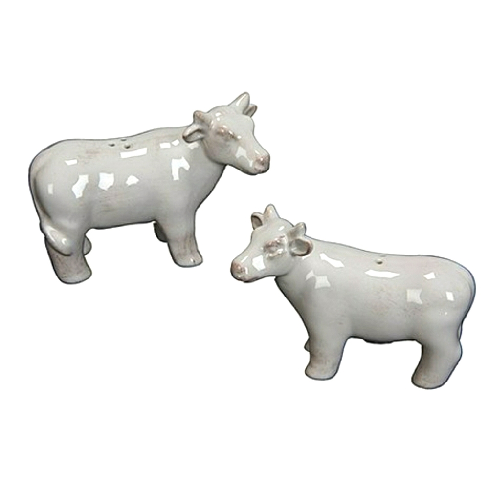 Ceramic Cow Salt and Pepper Shaker